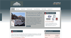 Desktop Screenshot of cullencontractors.co.uk
